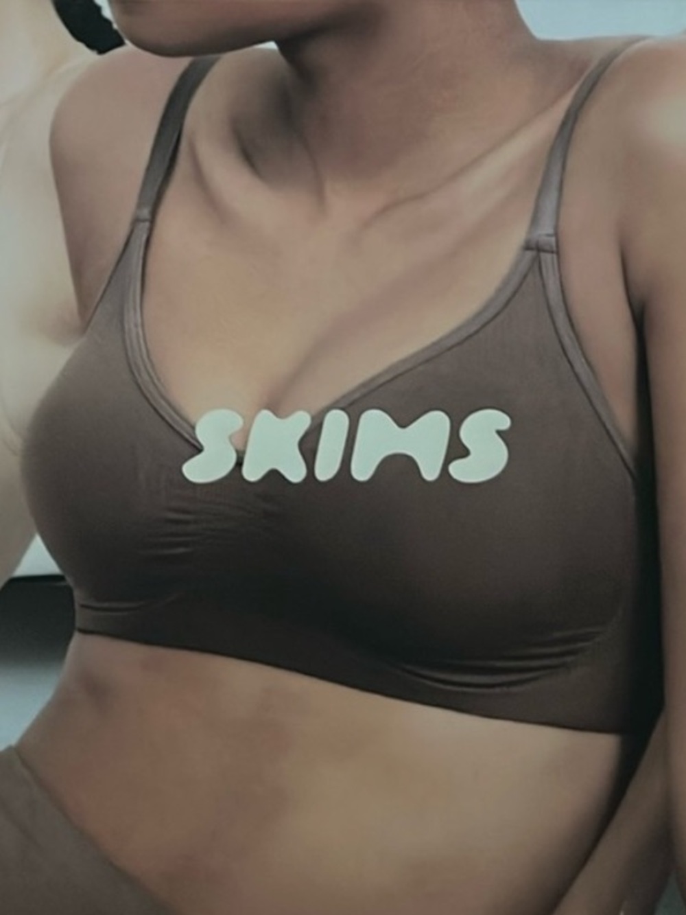 SKIMS Seamless Sculpt Bralette - in Clay - NWOT size S
